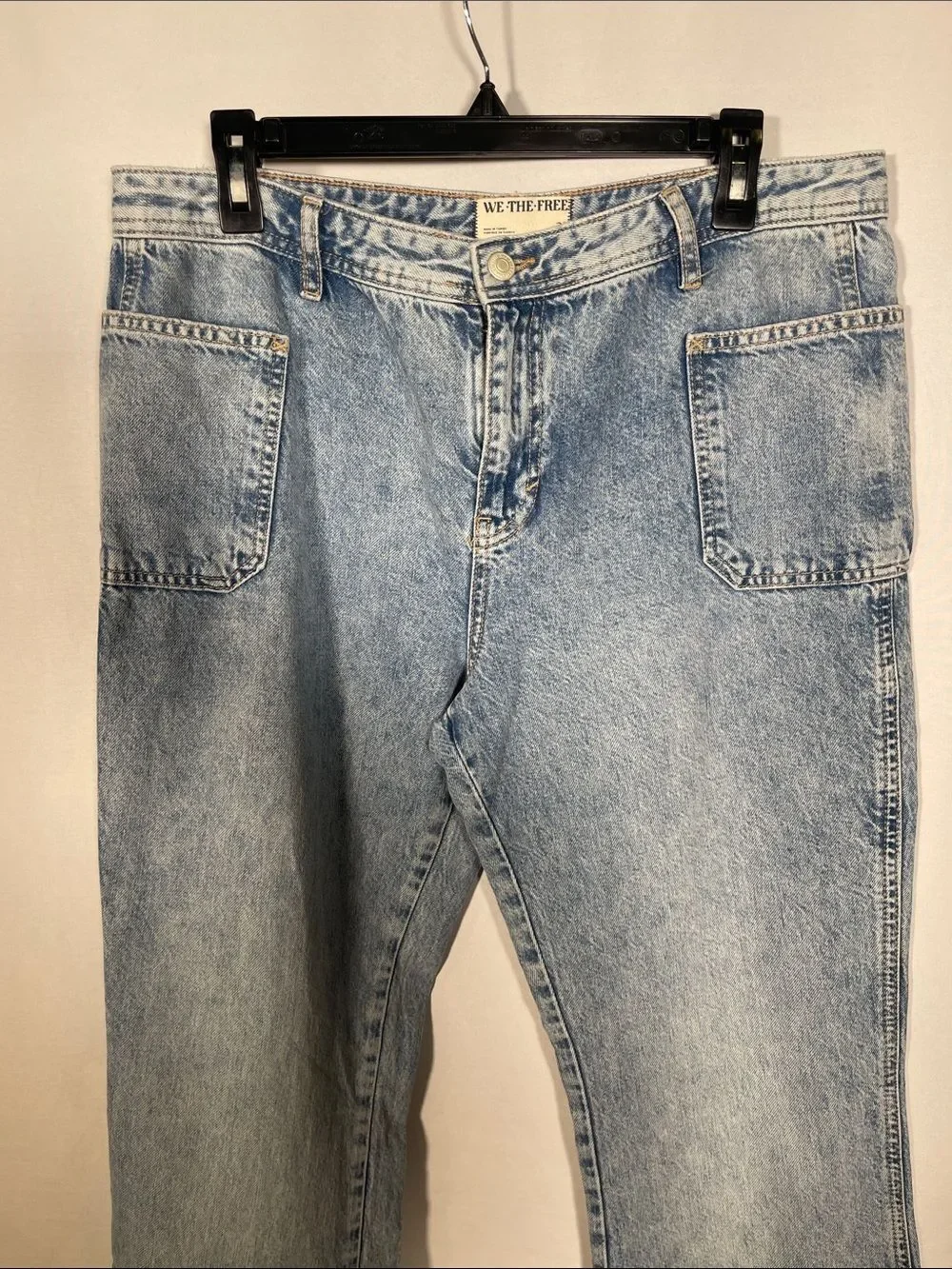 FREE PEOPLE IZZY FLARE JEAN BLUE 31